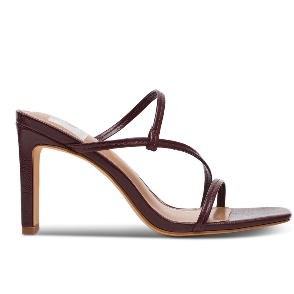 Burgundy DV Dolce Vita Women's Starlit Strappy Slip-On Dress Sandals
